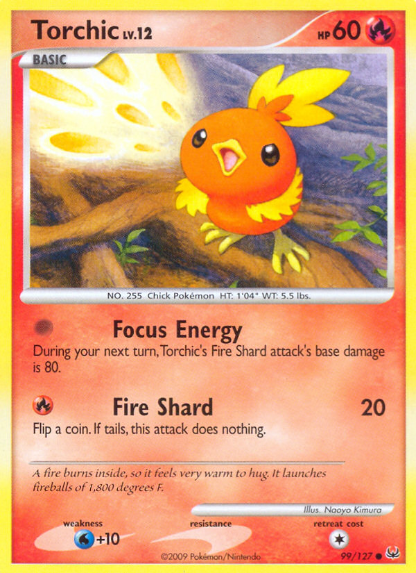 Platinum Torchic #99/127