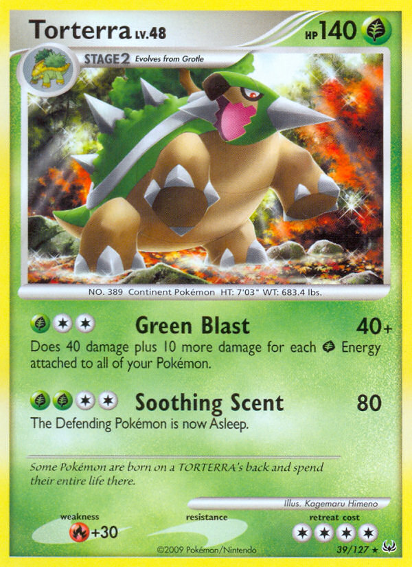 Platinum Torterra #39/127