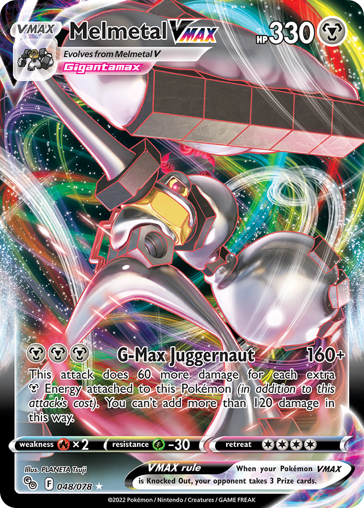Pokémon Go Melmetal VMAX #48/78