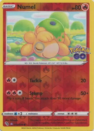 Pokémon Go Numel #13/78 Ditto Version