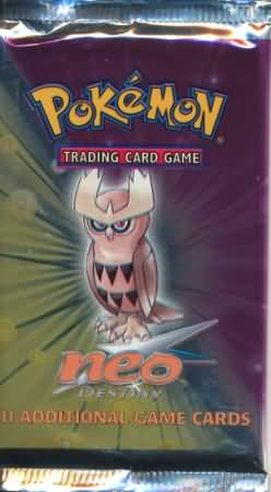 Pokémon Neo Destiny Booster Pack Noctowl