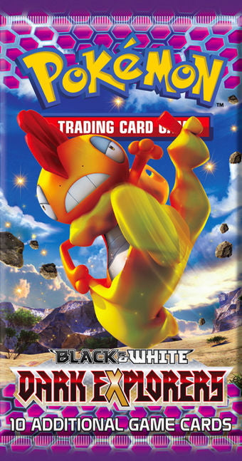 Pokémon Black & White Dark Explorers Booster Pack Scrafty
