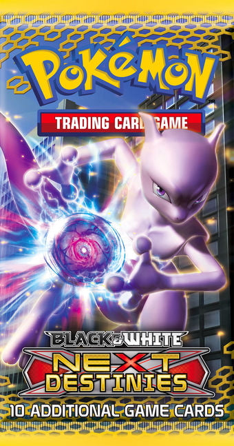 Pokémon Black & White Next Destinies Booster Pack Mewtwo