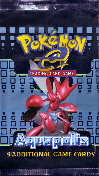 Pokémon E-Series Aquapolis Booster Pack Scizor