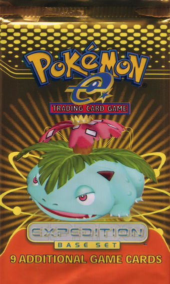Pokémon E-Series Expedition Base Set Booster Pack Venusaur