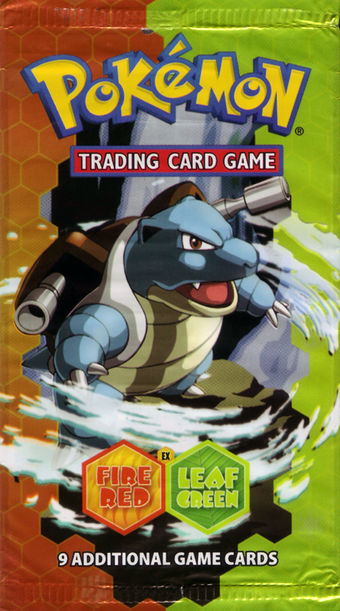Pokémon EX FireRed & LeafGreen Booster Pack Blastoise