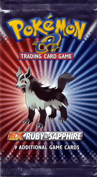Pokémon EX Ruby & Sapphire Booster Pack Mightyena