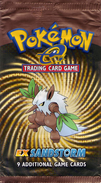 Pokémon EX Sandstorm Booster Pack Shiftry