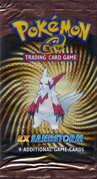 Pokémon EX Sandstorm Booster Pack Zangoose
