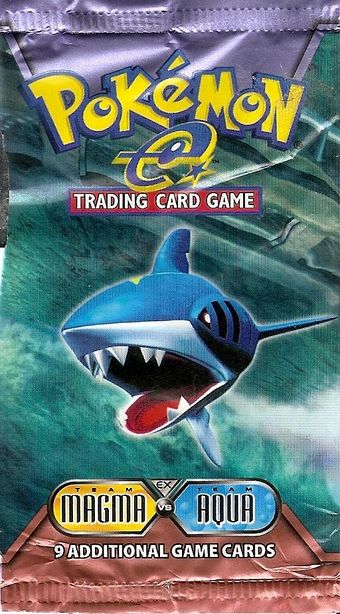 Pokémon EX Team Magma vs Team Aqua Booster Pack Sharpedo
