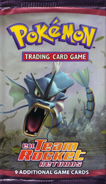 Pokémon EX Team Rocket Returns Booster Pack Gyarados