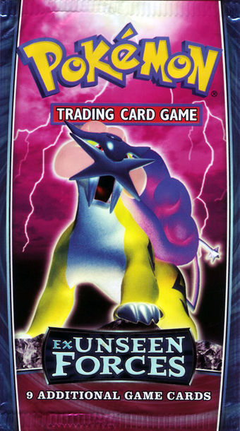 Pokémon EX Unseen Forces Booster Pack