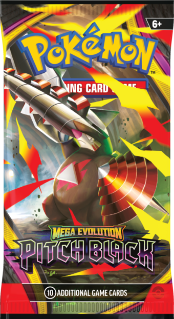 Pokémon Mega Evolutions Pitch Black Booster Pack Excadrill