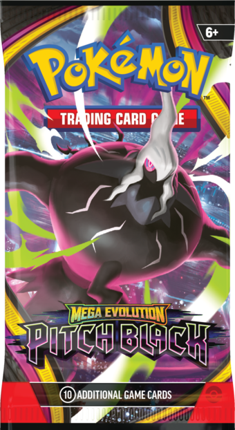Pokémon Mega Evolutions Pitch Black Booster Pack darkrai