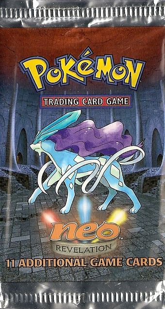 Pokémon Neo Revelation Booster Pack Suicune