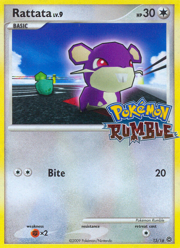 Pokemon Rumble Rattata #15