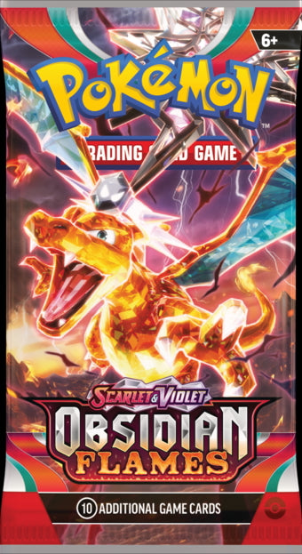 Obsidian Flames Booster Pack met Charizard