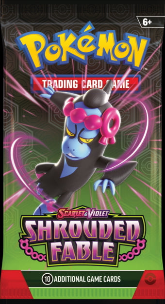 Pokémon Scarlet & Violet Shrouded Fable Booster Pack Fezandipiti Munkidori