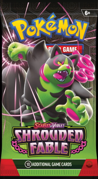 Pokémon Scarlet & Violet Shrouded Fable Booster Pack Okidogi