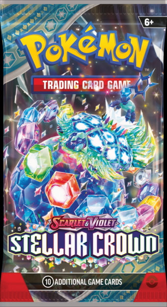 Pokémon Scarlet & Violet Stellar Crown Booster Pack Terapagos