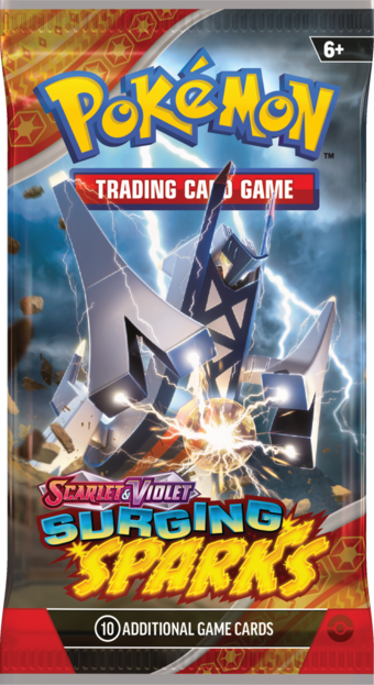 Pokémon Scarlet & Violet Surging Sparks Booster Pack Archaludon
