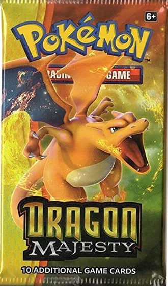 Pokémon Sun & Moon Dragon Majesty Booster Pack Charizard