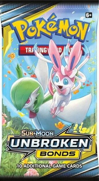 Pokémon Sun & Moon Unbroken Bonds Booster Pack Gardevoir Sylveon