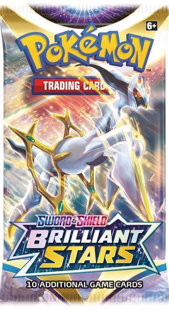 Pokémon Brilliant Stars Booster Pack met Arceus