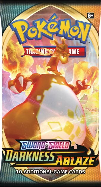 Pokémon Darkness Ablaze Booster Pack met Charizard