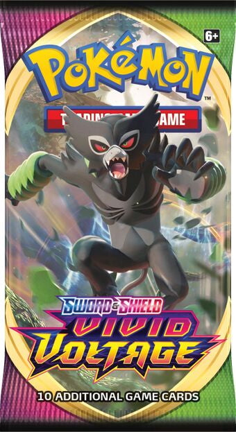 Pokémon Sword & Shield Vivid Voltage Booster Pack Zarude