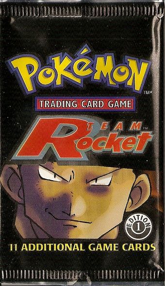 Pokémon Team Rocket First Edition Booster Pack