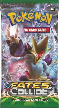 Pokémon XY Fates Collide Booster Pack Alakazam