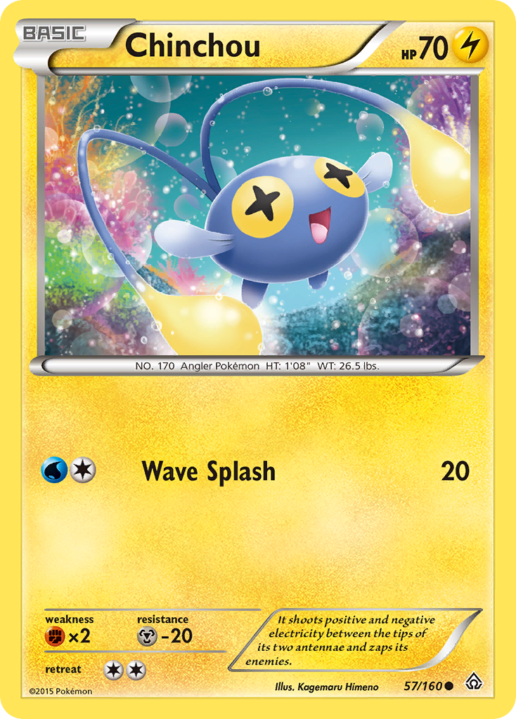 Primal Clash Chinchou #57/160