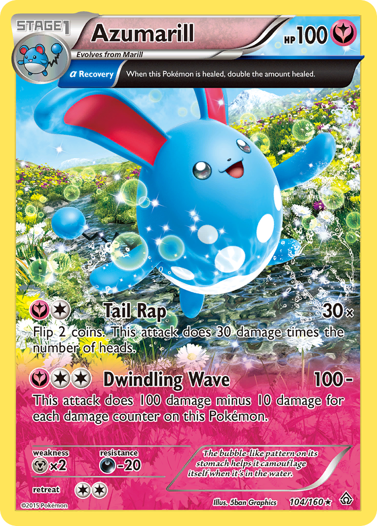 Primal Clash Holo Azumarill #104/160