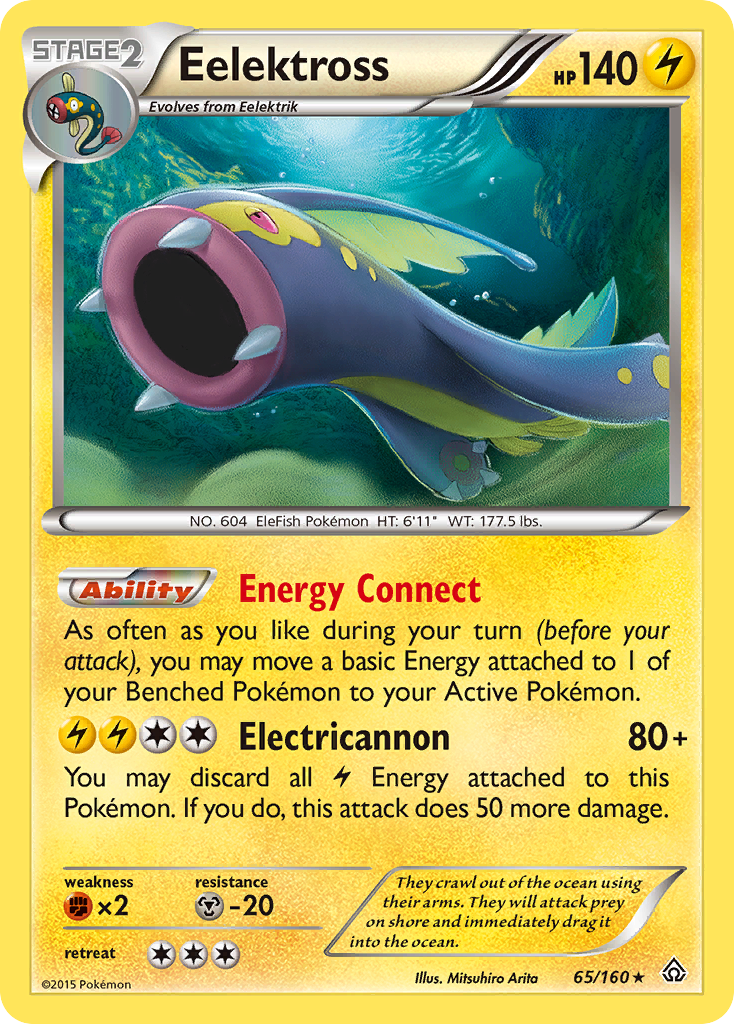 Primal Clash Holo Eelektross #65/160
