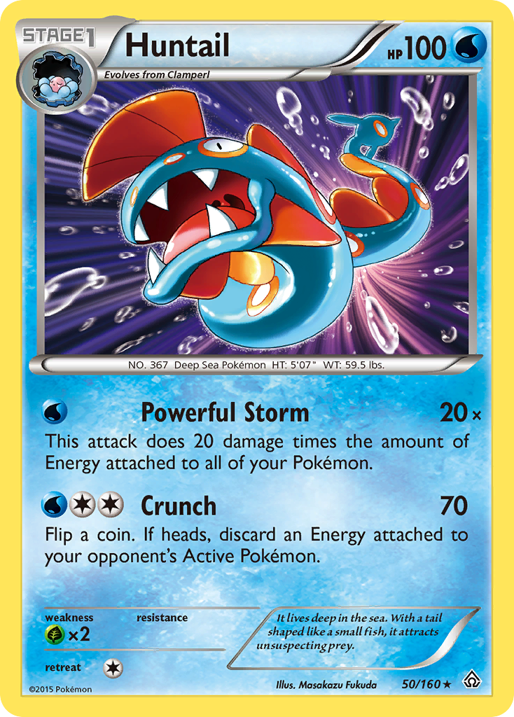 Primal Clash Holo Huntail #50/160