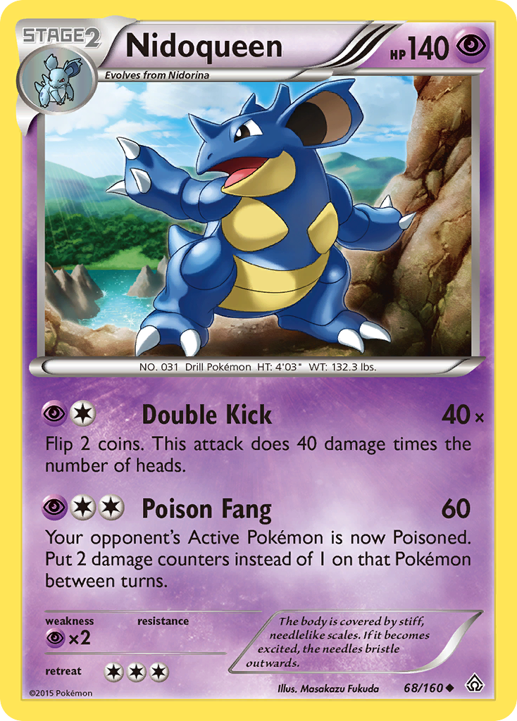 Primal Clash Nidoqueen #68/160