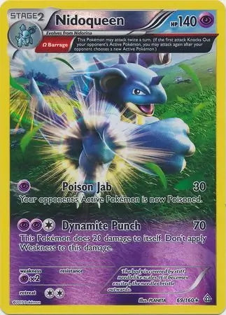 Primal Clash Nidoqueen #69/160 reverse holo