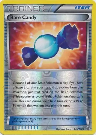 Primal Clash Rare Candy #135/160 reverse holo