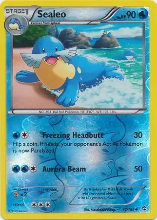 Primal Clash Sealeo #47/160 reverse holo