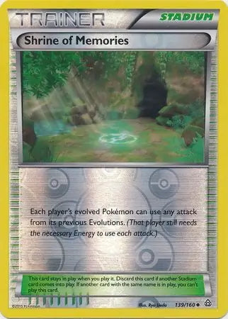 Primal Clash Shrine of Memories #139/160 reverse holo