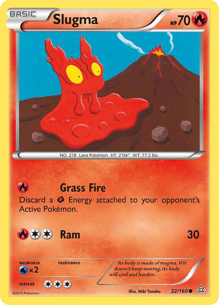 Primal Clash Slugma #22/160