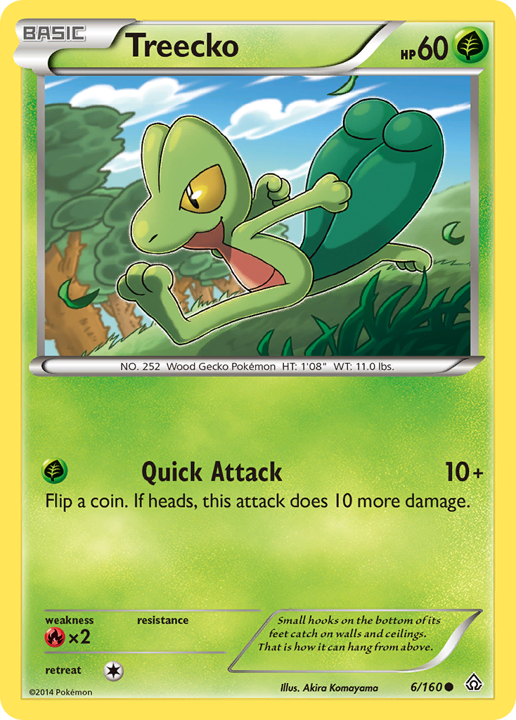 Primal Clash Treecko #6/160