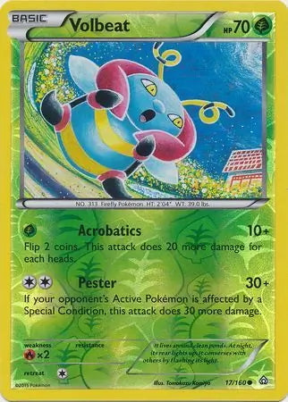 Primal Clash Volbeat #17/160 reverse holo