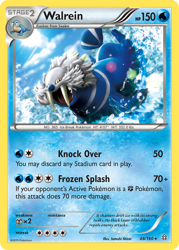 Primal Clash Walrein #48/160