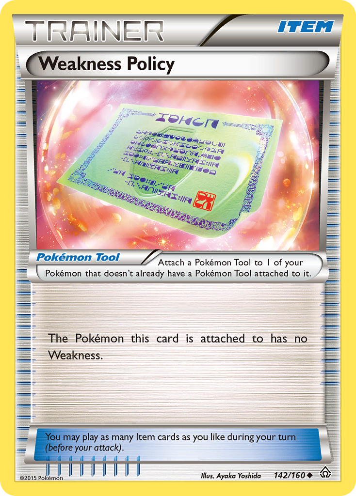 Primal Clash Weakness Policy #142/160