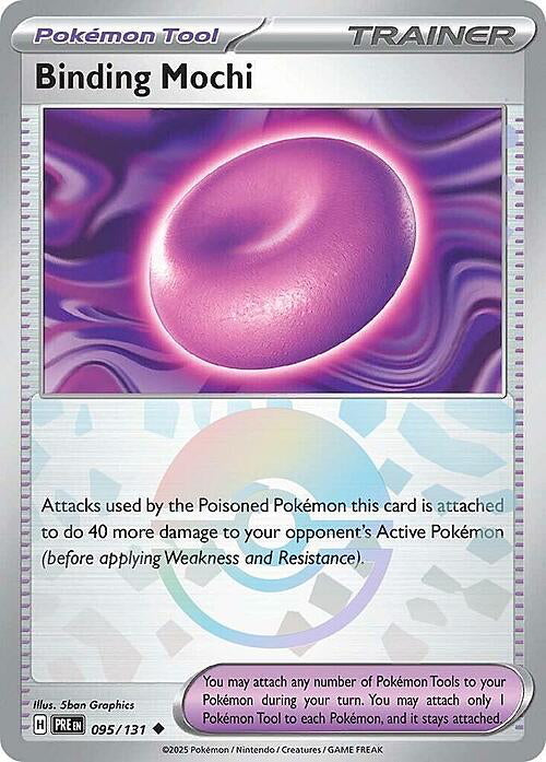 Prismatic Evolutions Binding Mochi #095/131 Pokéball