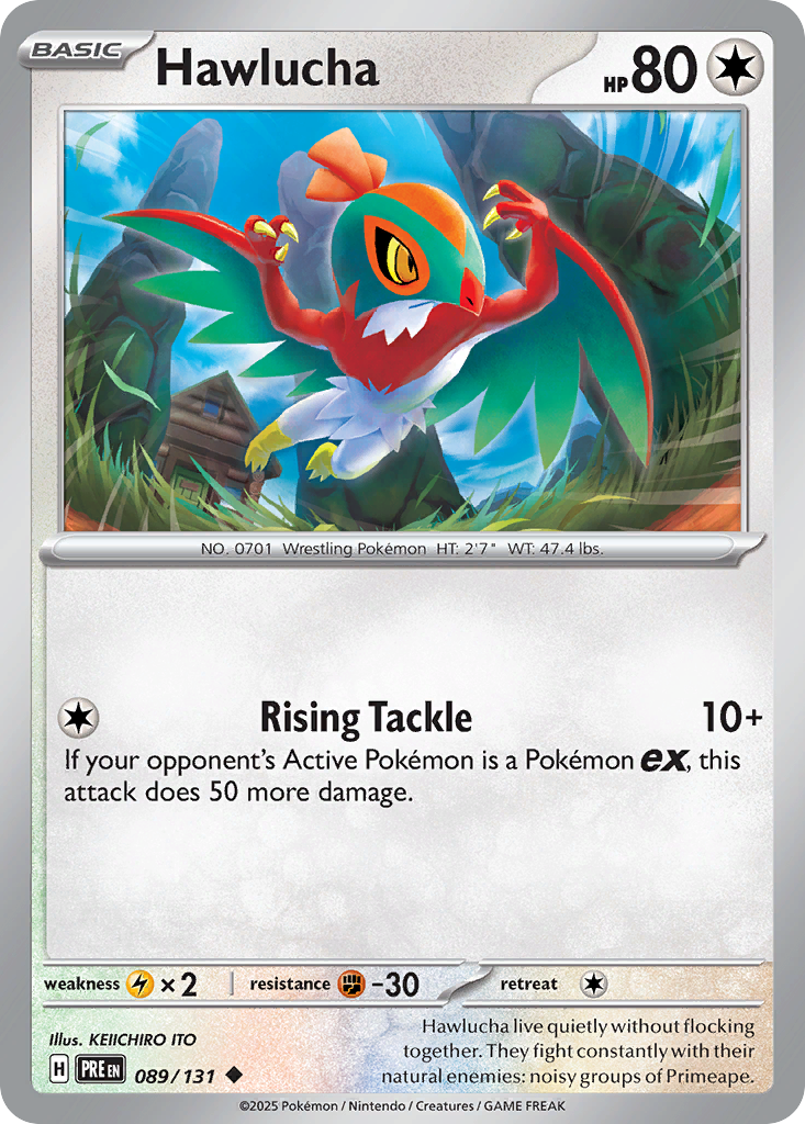 Prismatic Evolutions Hawlucha #089/131