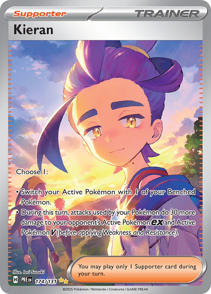 Prismatic Evolutions Kieran #174/131