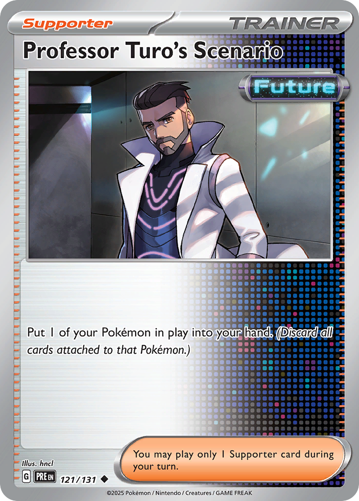 Prismatic Evolutions Professor Turo's Scenario #121/131